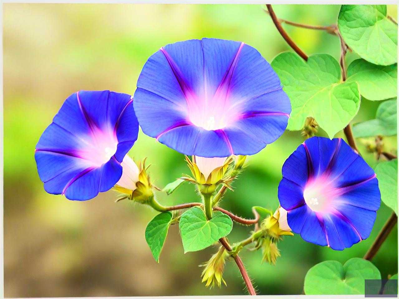 牵牛花是不是喇叭花吗
