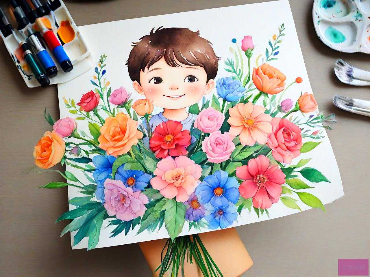 男孩子生日送花可以吗