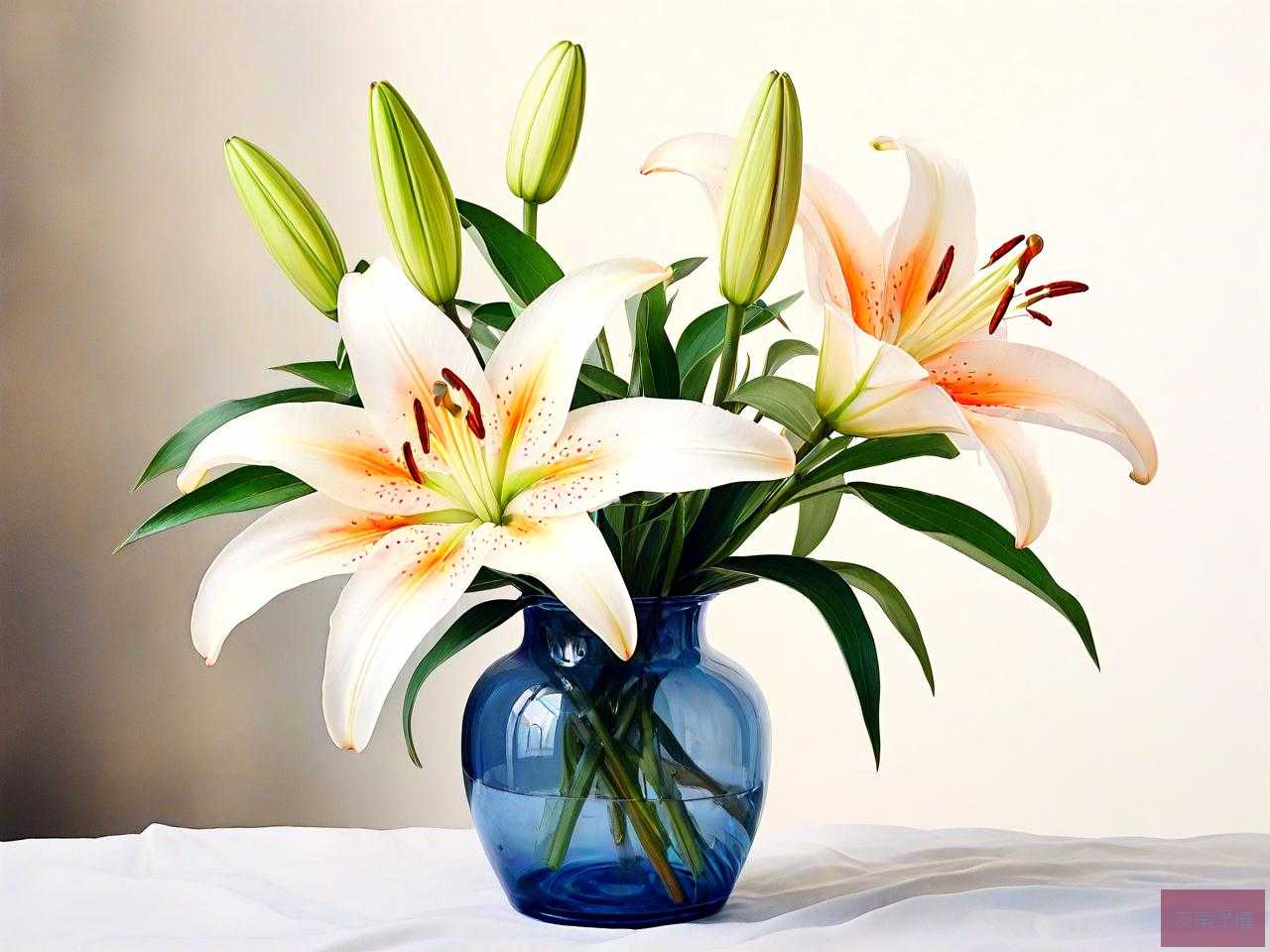 放在花瓶里的百合花怎么养