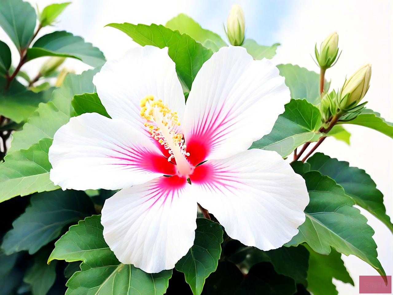 白色木槿花花语是什么