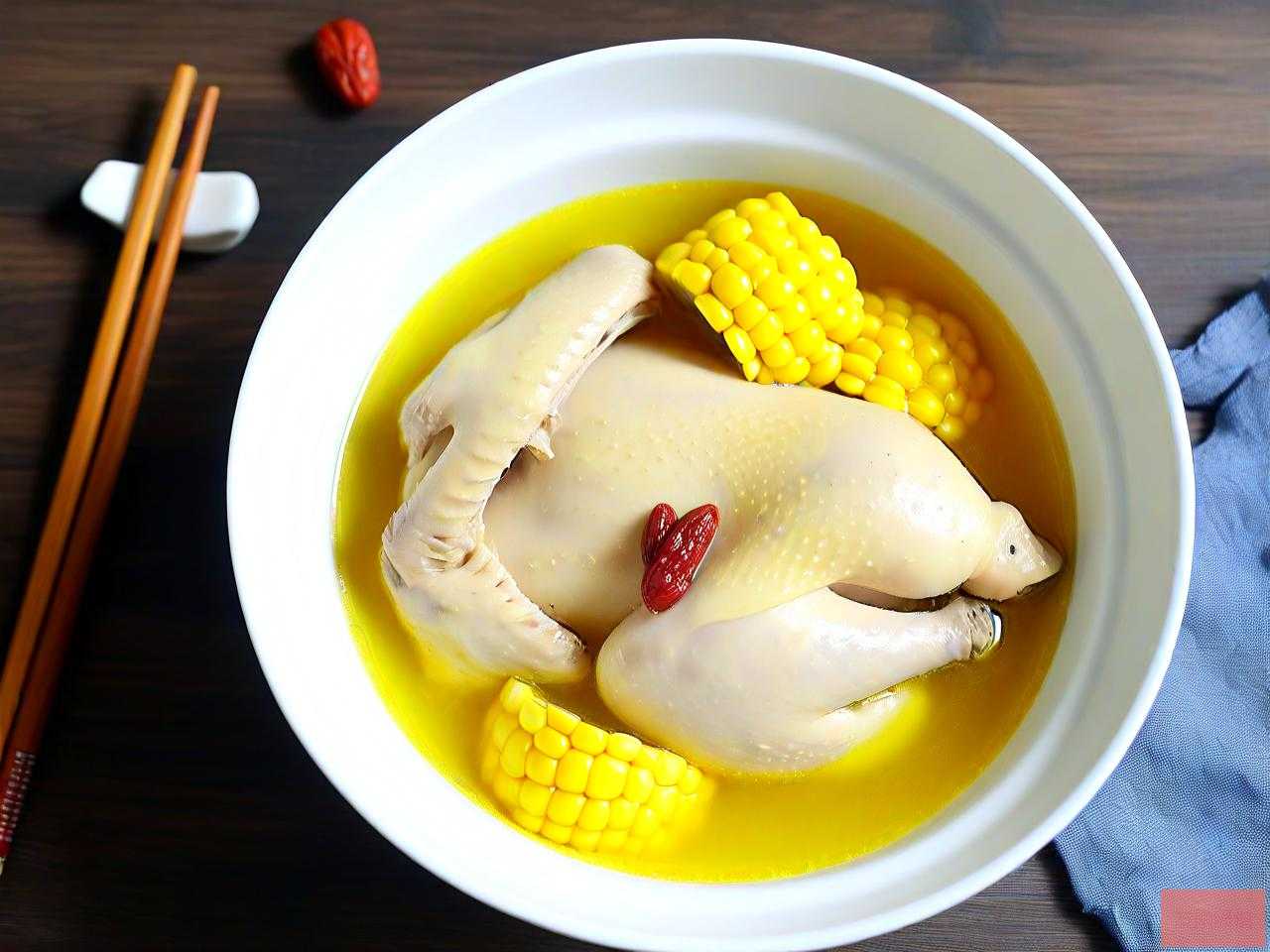 老母鸡汤可以放玉米吗