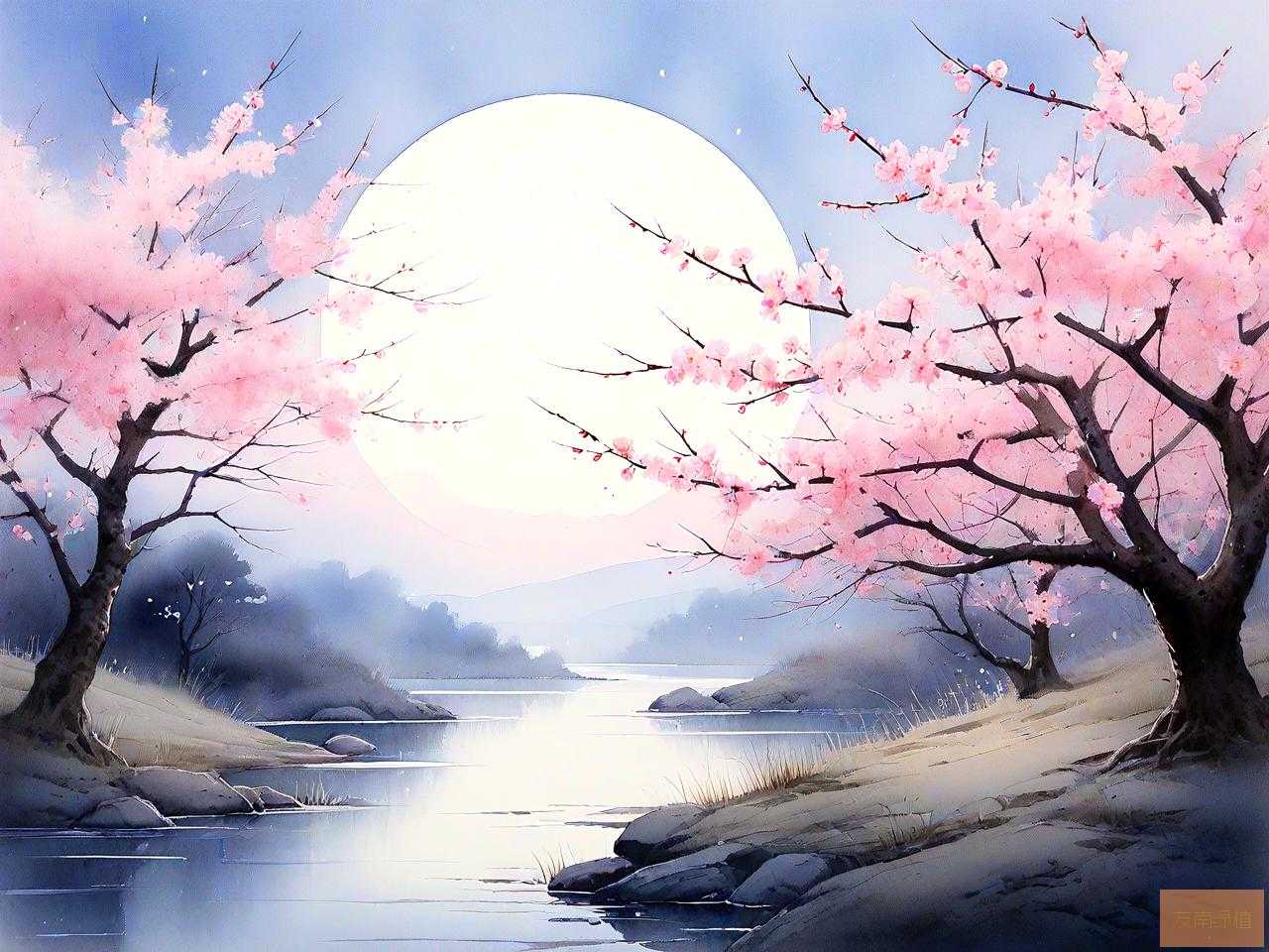 淡月失梅花是什么意思