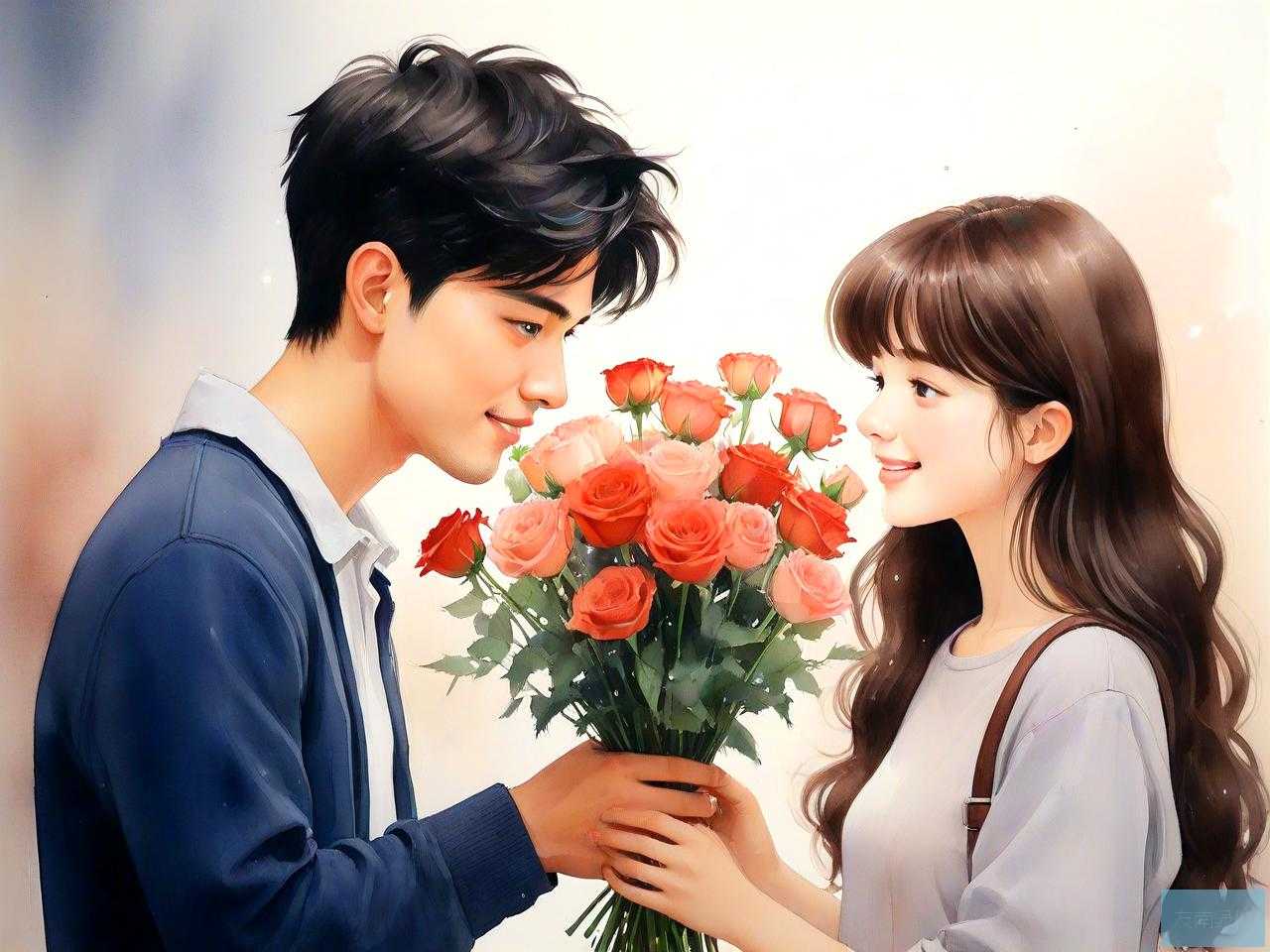 男生送女生什么花合适