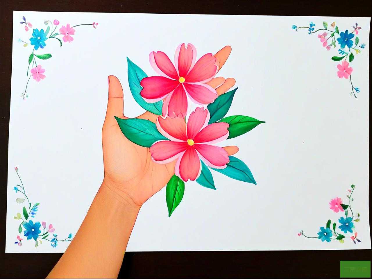 花的手工制作简单易学