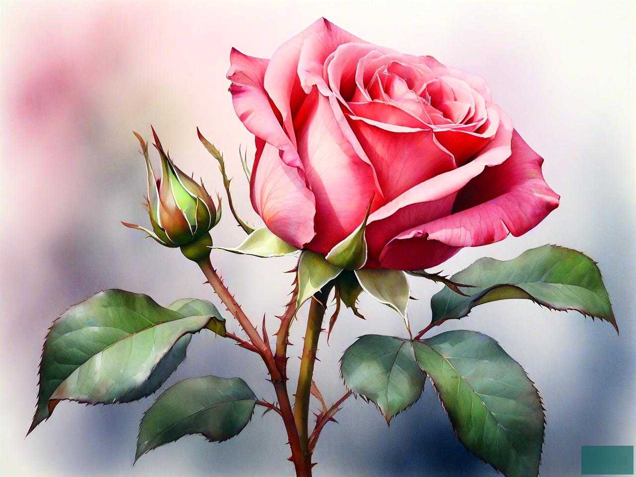 玫瑰花的芽长什么样子