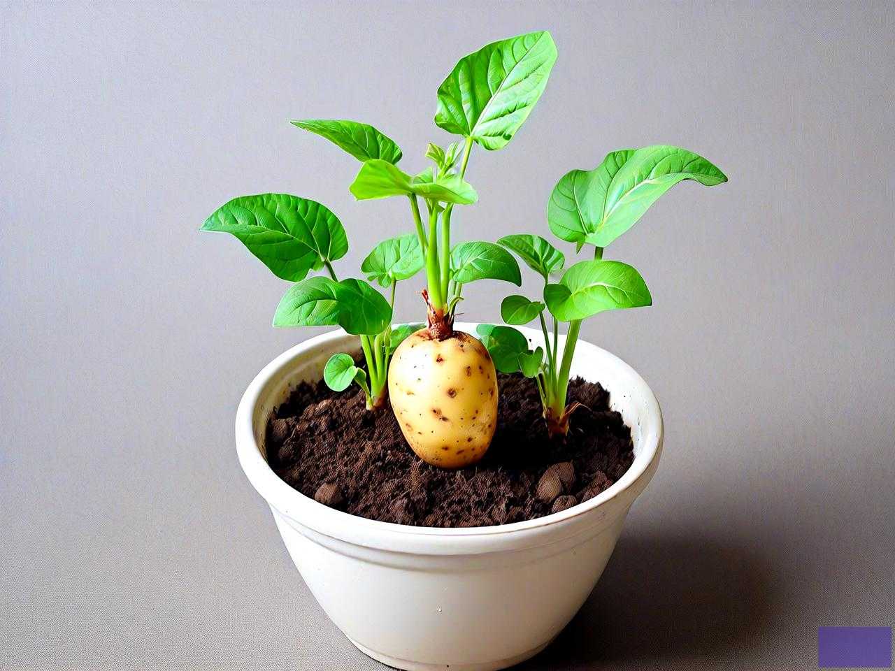发芽的土豆怎么种盆栽