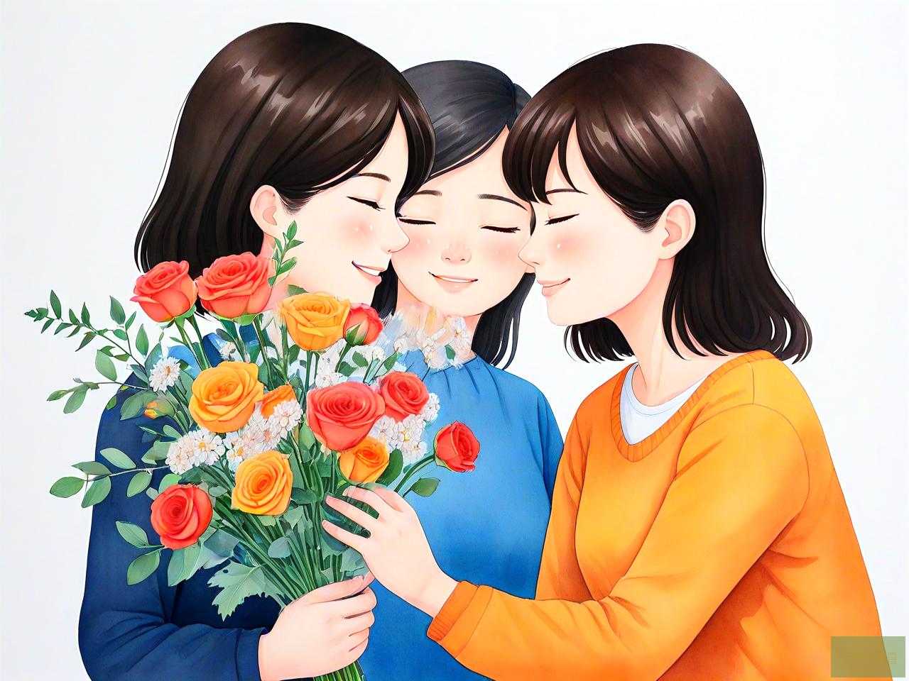 女性朋友早日康复送什么花
