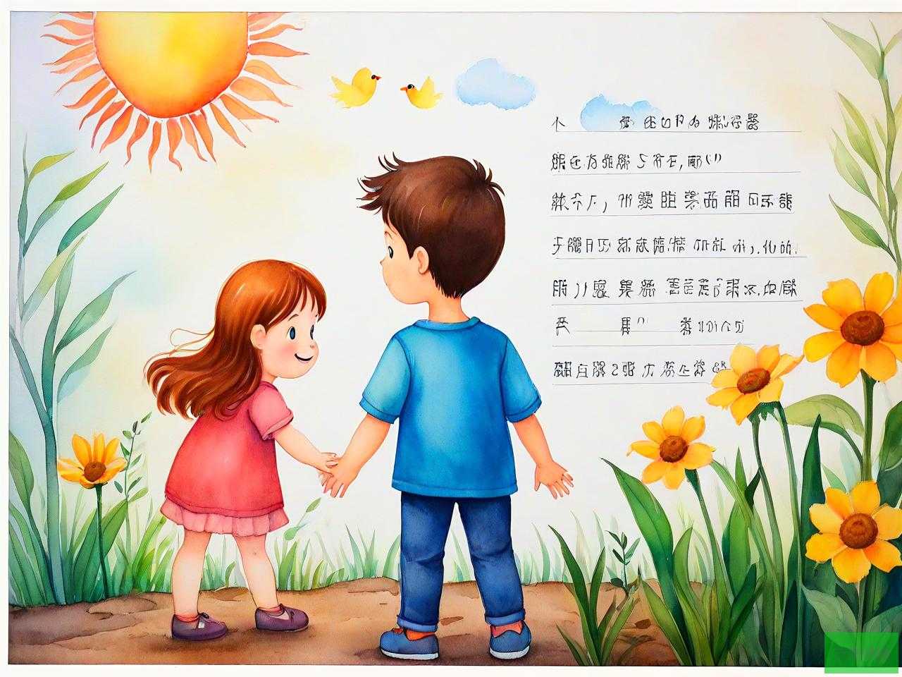 对孩子寄予厚望的话语