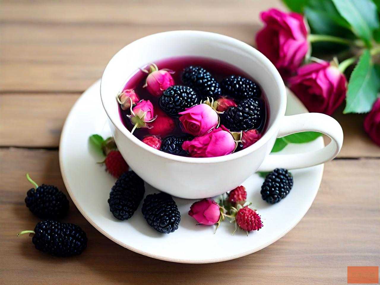 桑葚玫瑰茶有什么作用