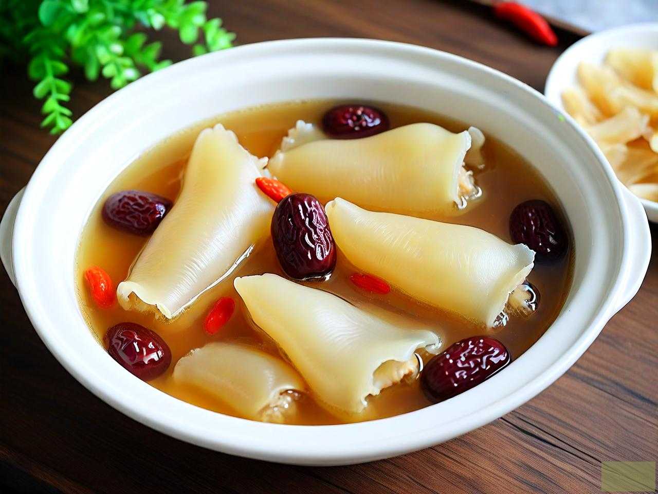 炖好的花胶是什么样的
