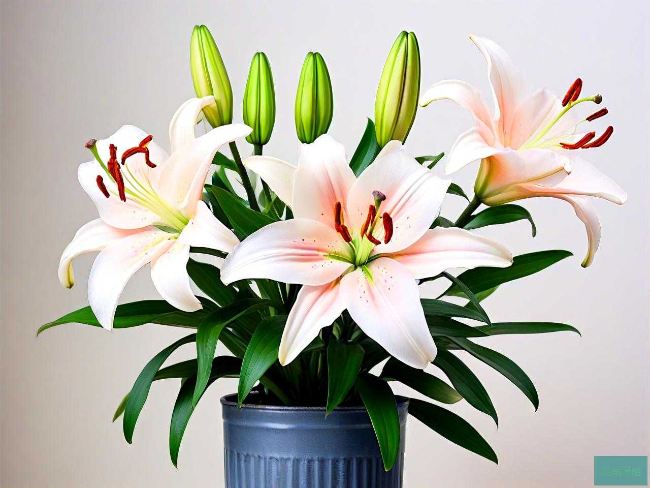 百合花盆栽的养殖方法