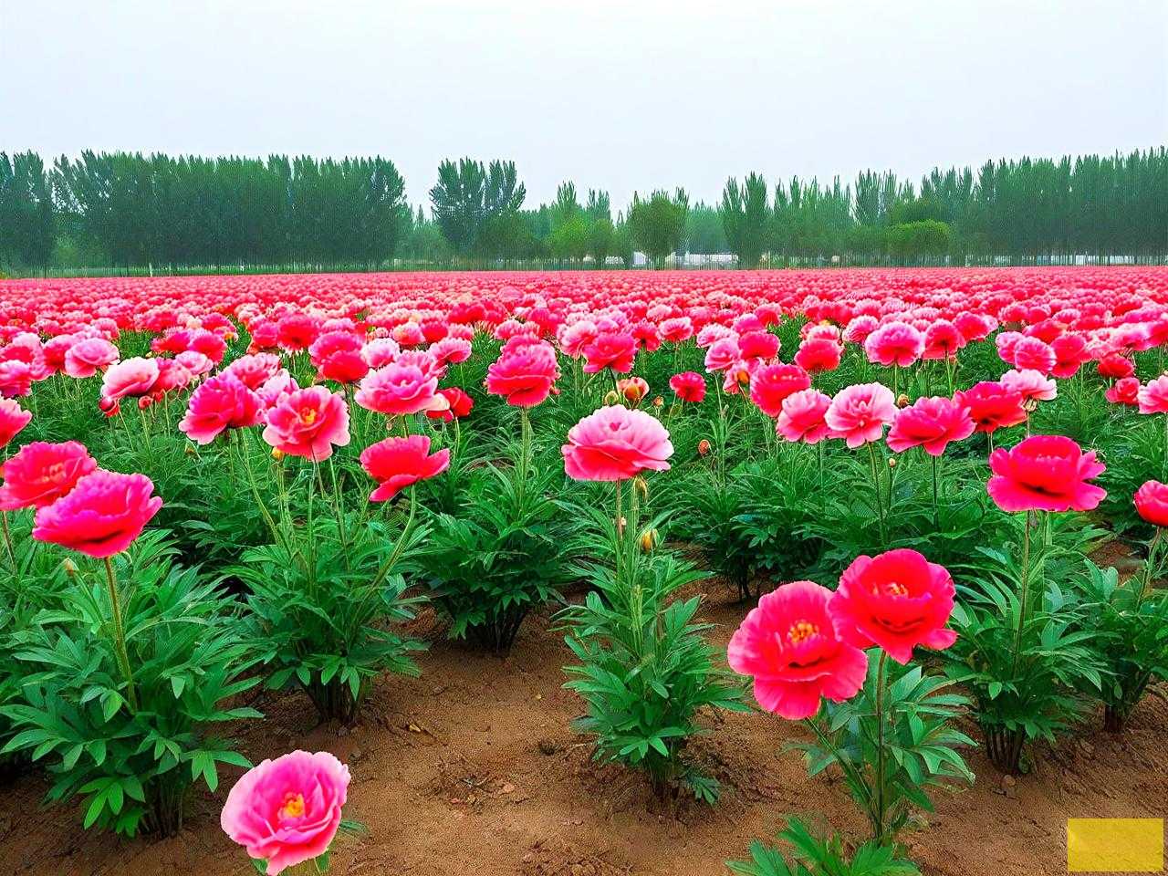 河南鄢陵花卉苗木基地
