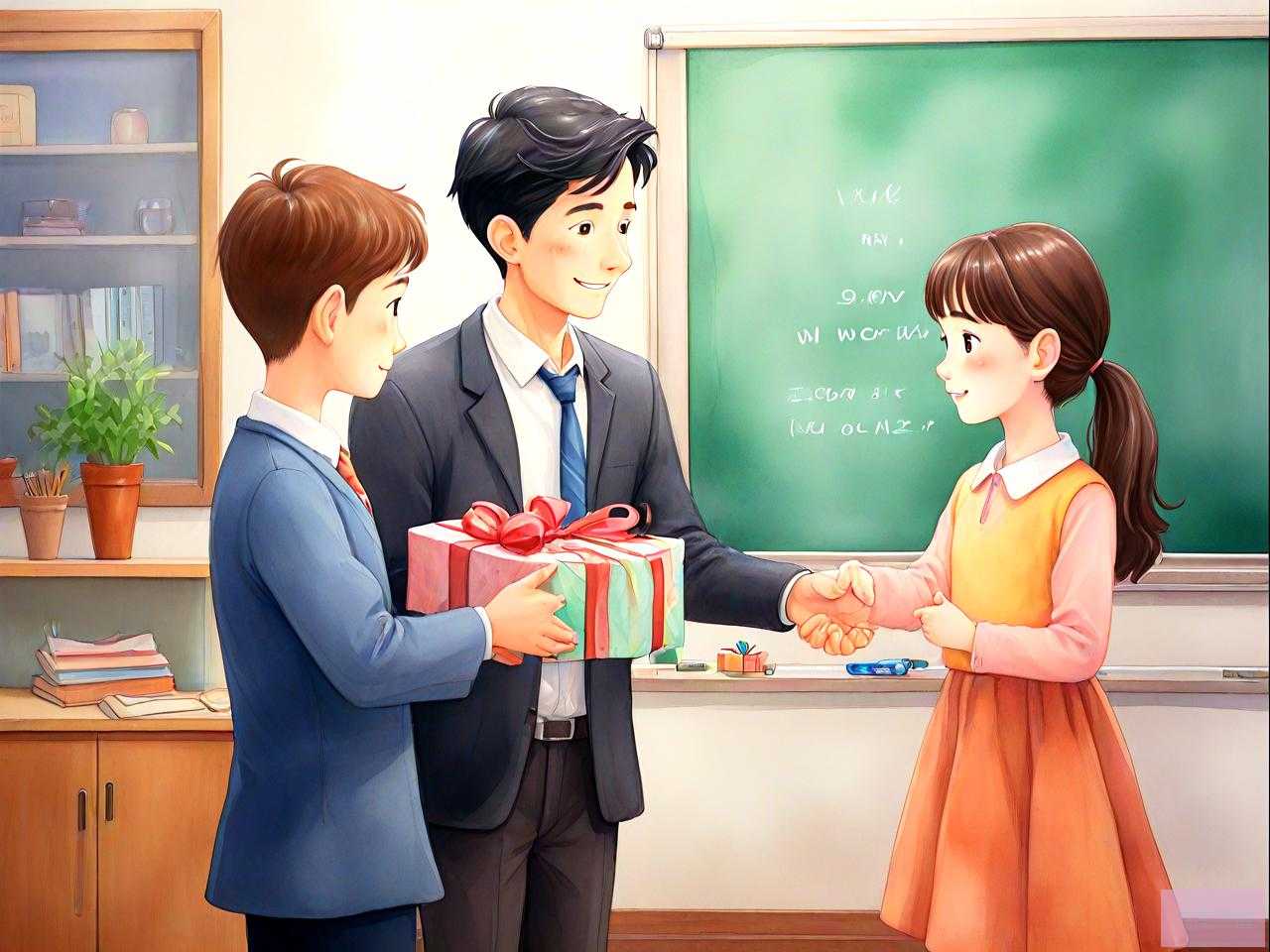 老师送给学生什么礼物