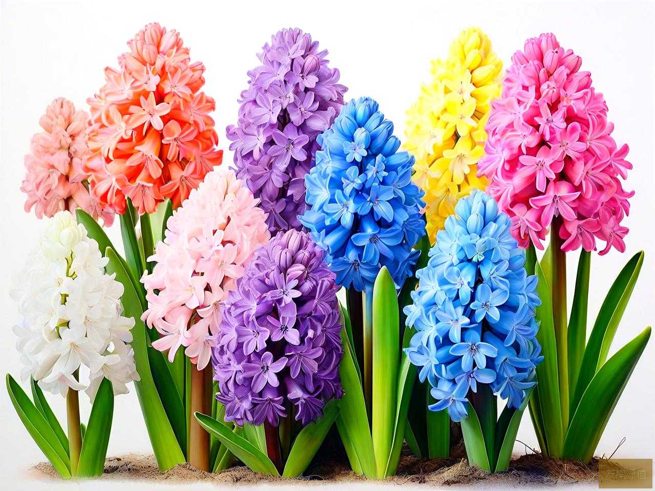 各种颜色的风信子花语
