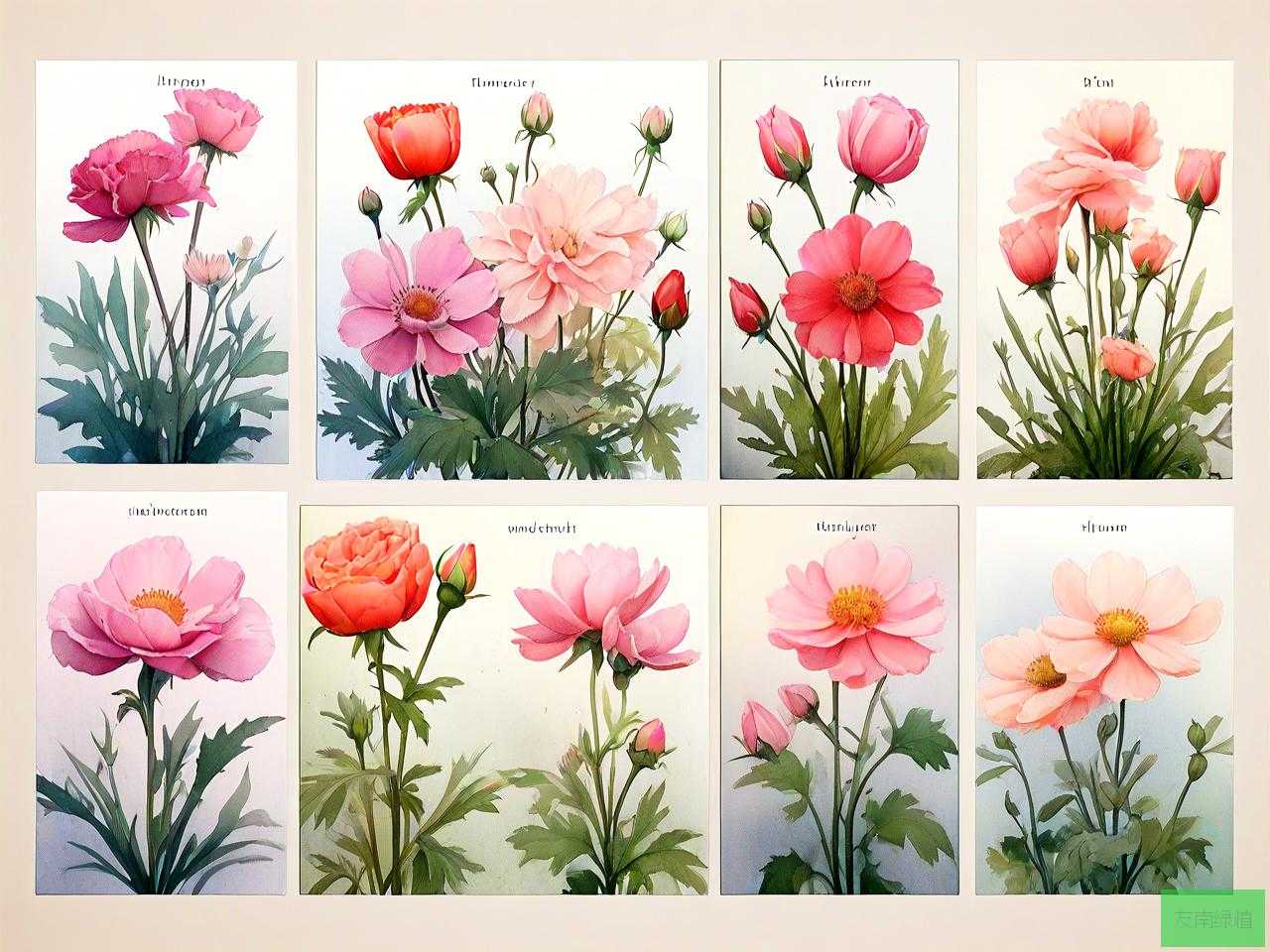 十二个月的花神和花语