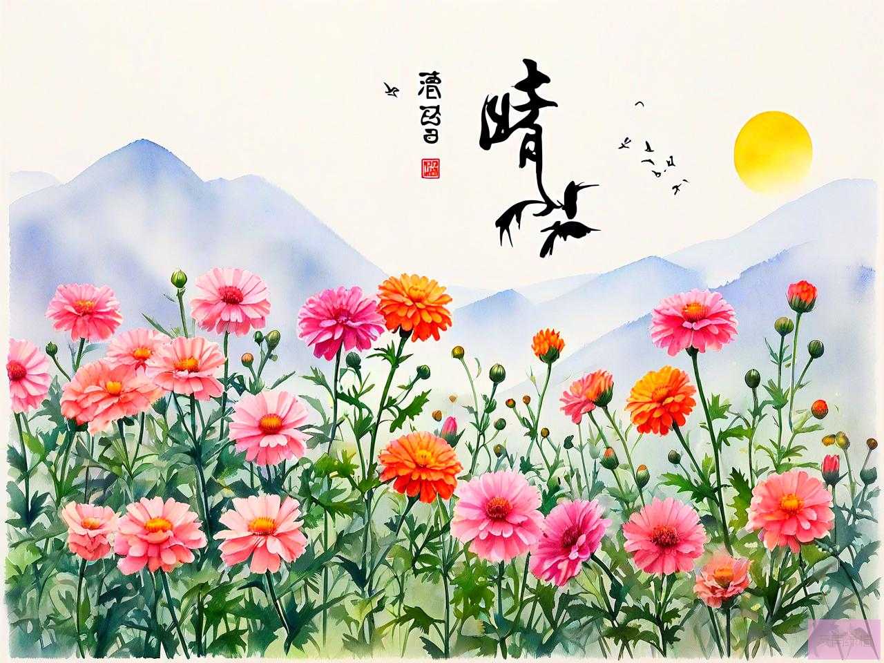 清明节上坟送什么花好
