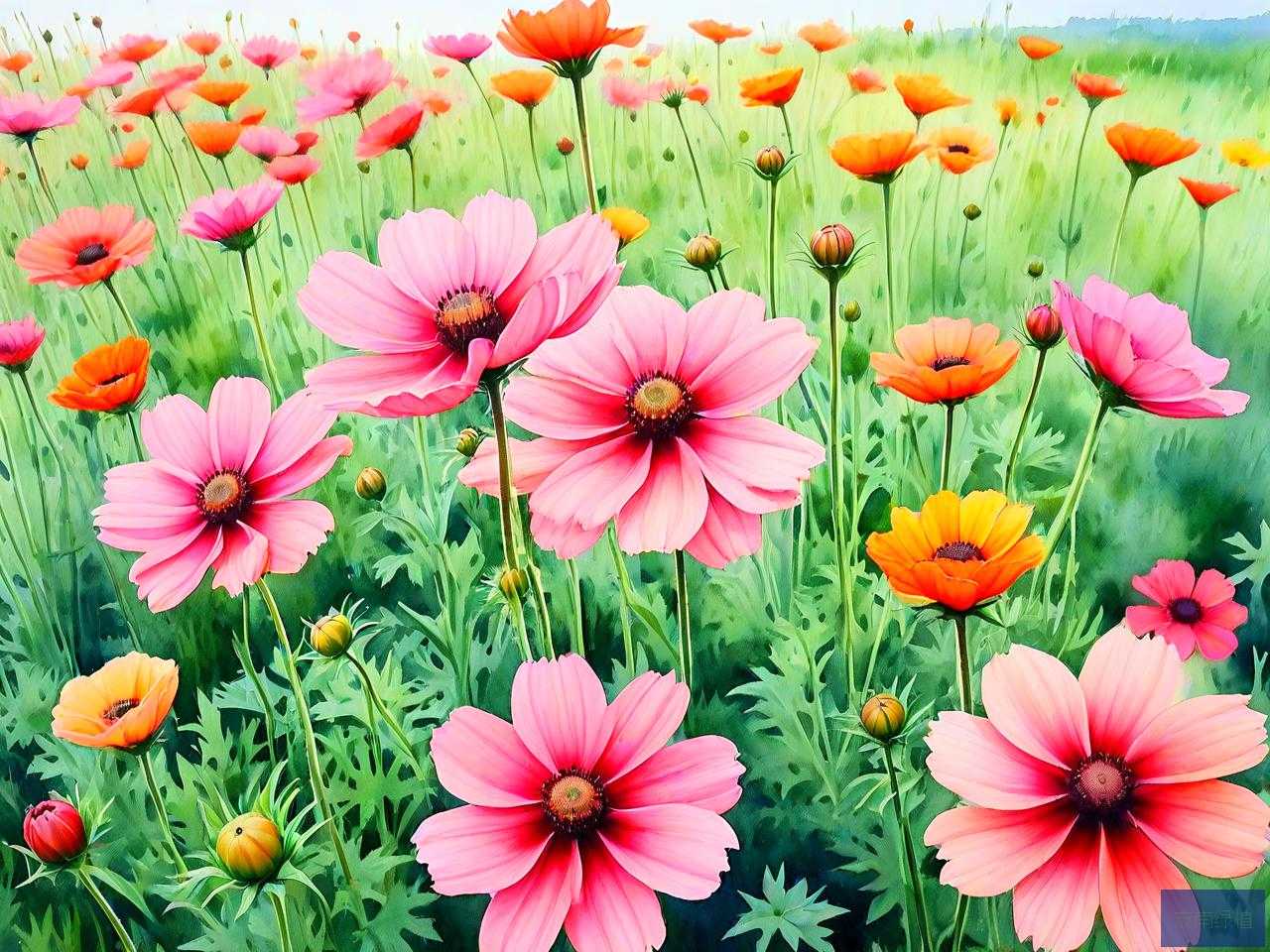 适合做花海的草花品种