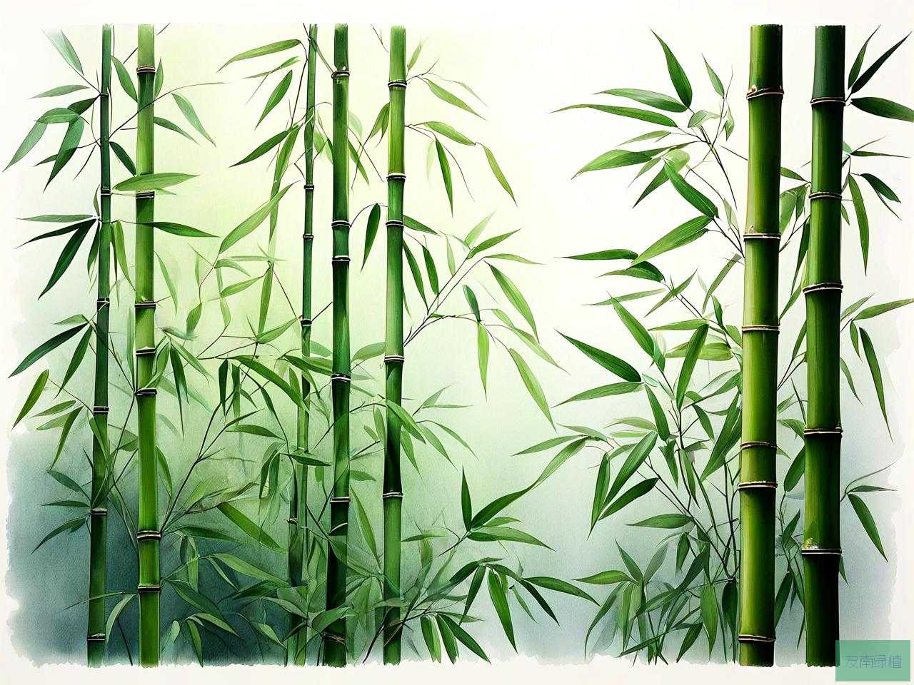 叶子和竹子很像的植物