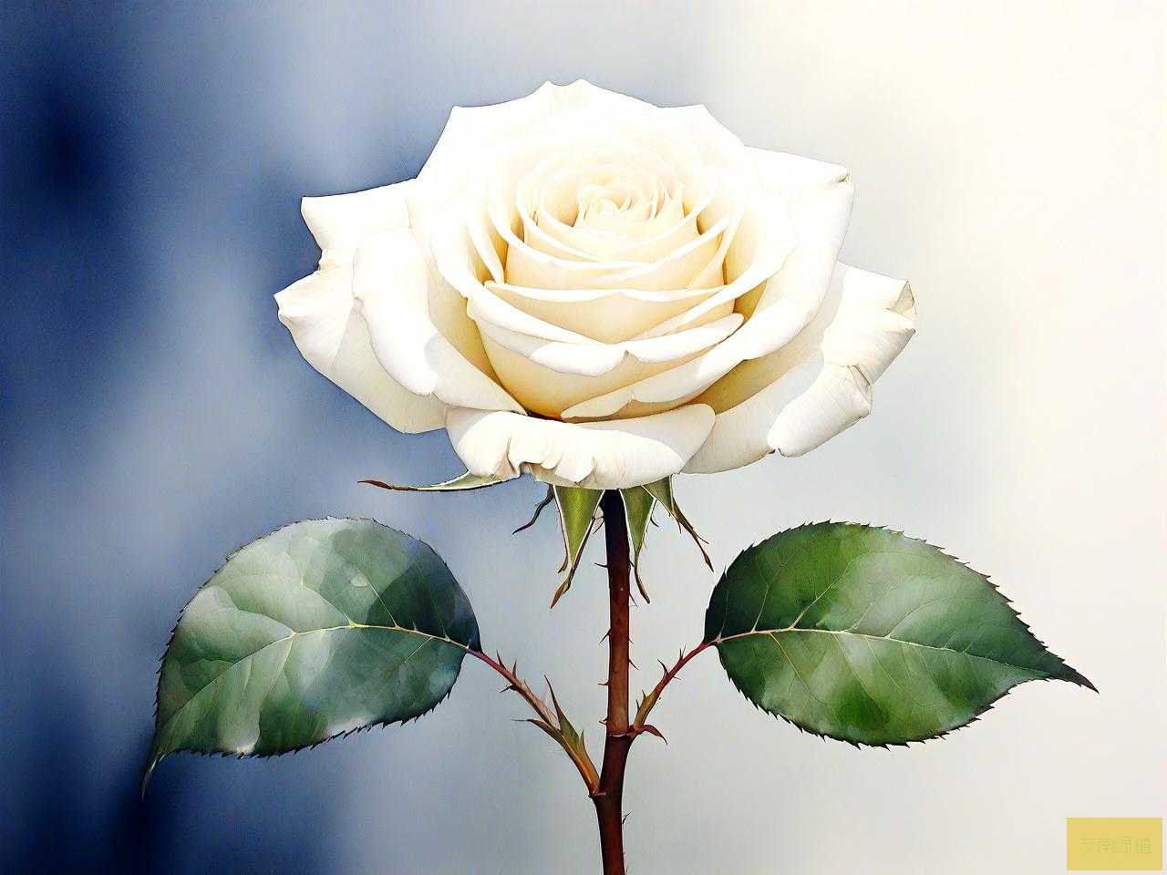 1支白玫瑰花语是什么