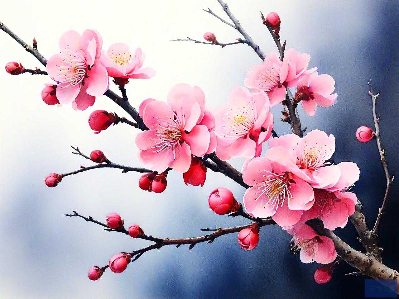 梅花的姿态是什么样的