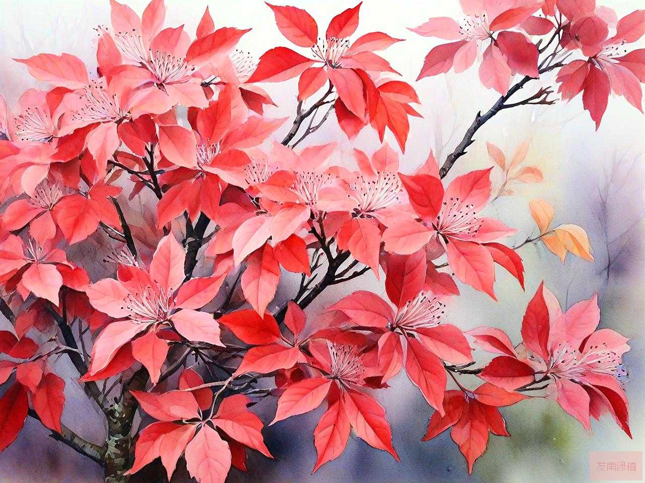 红叶开花的是什么品种
