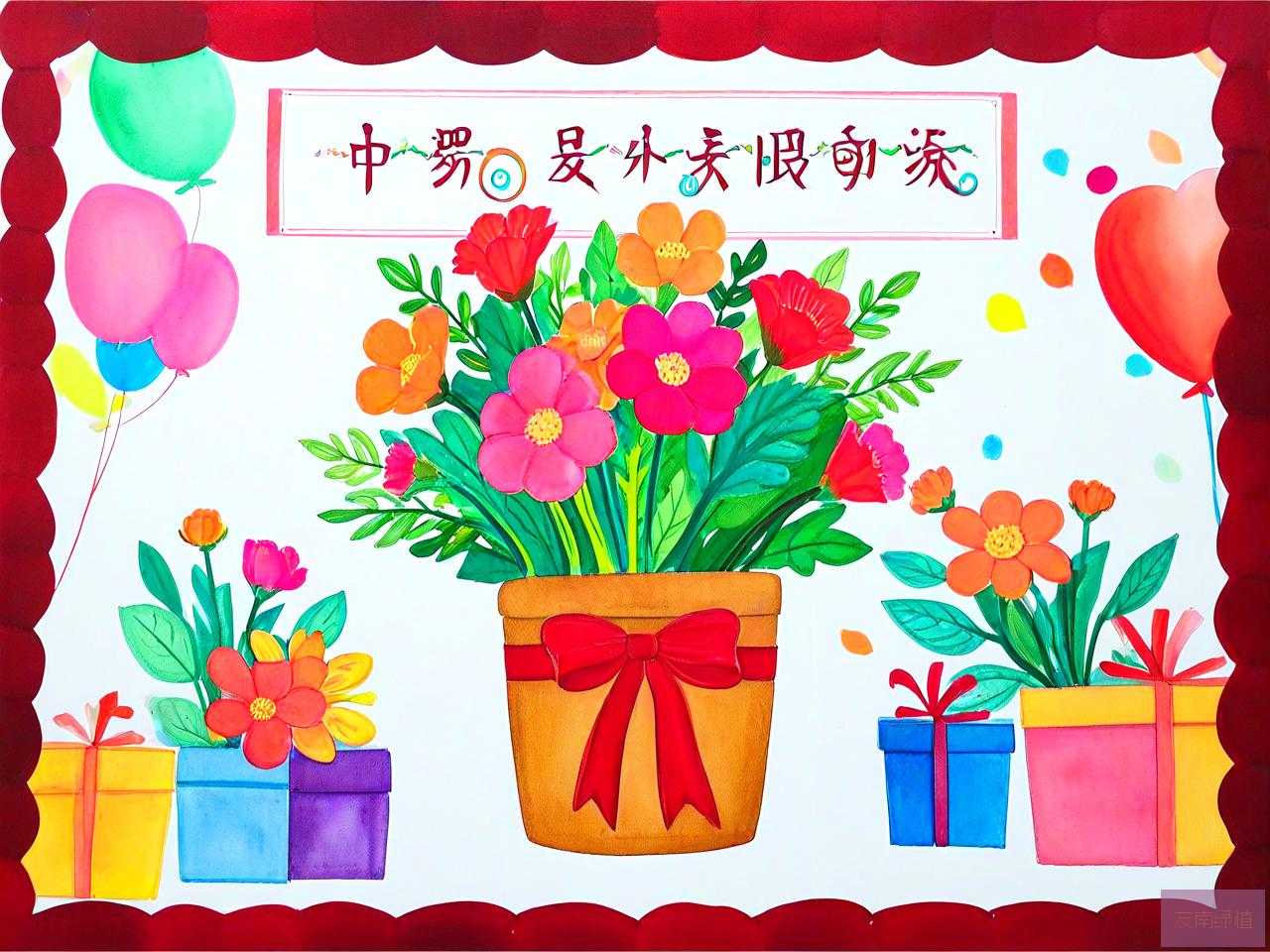 幼儿园开业送花篮贺词