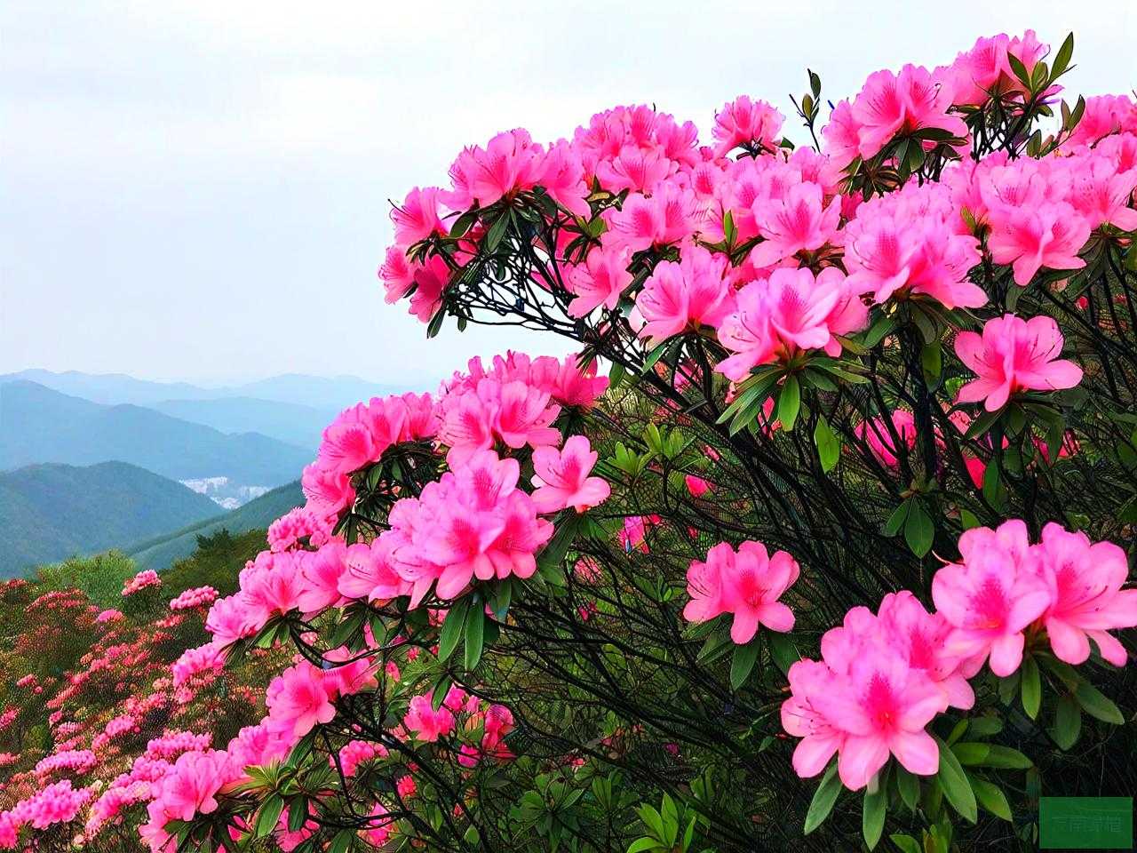 麻城龟峰山杜鹃花介绍