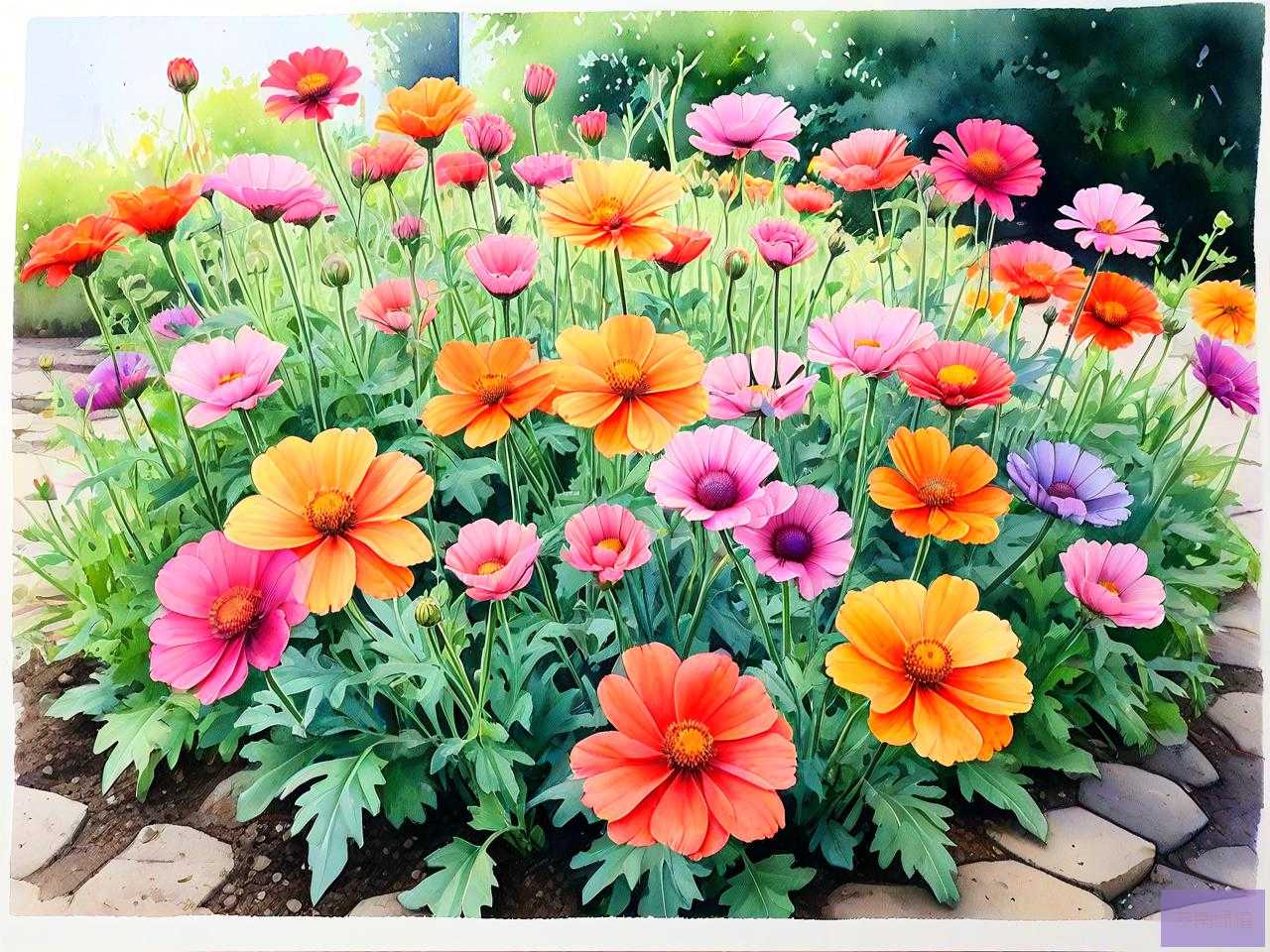 花坛中心适合种什么花