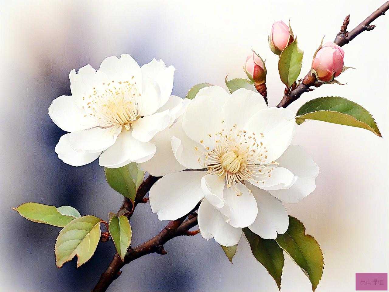 白梅花和玫瑰花的功能