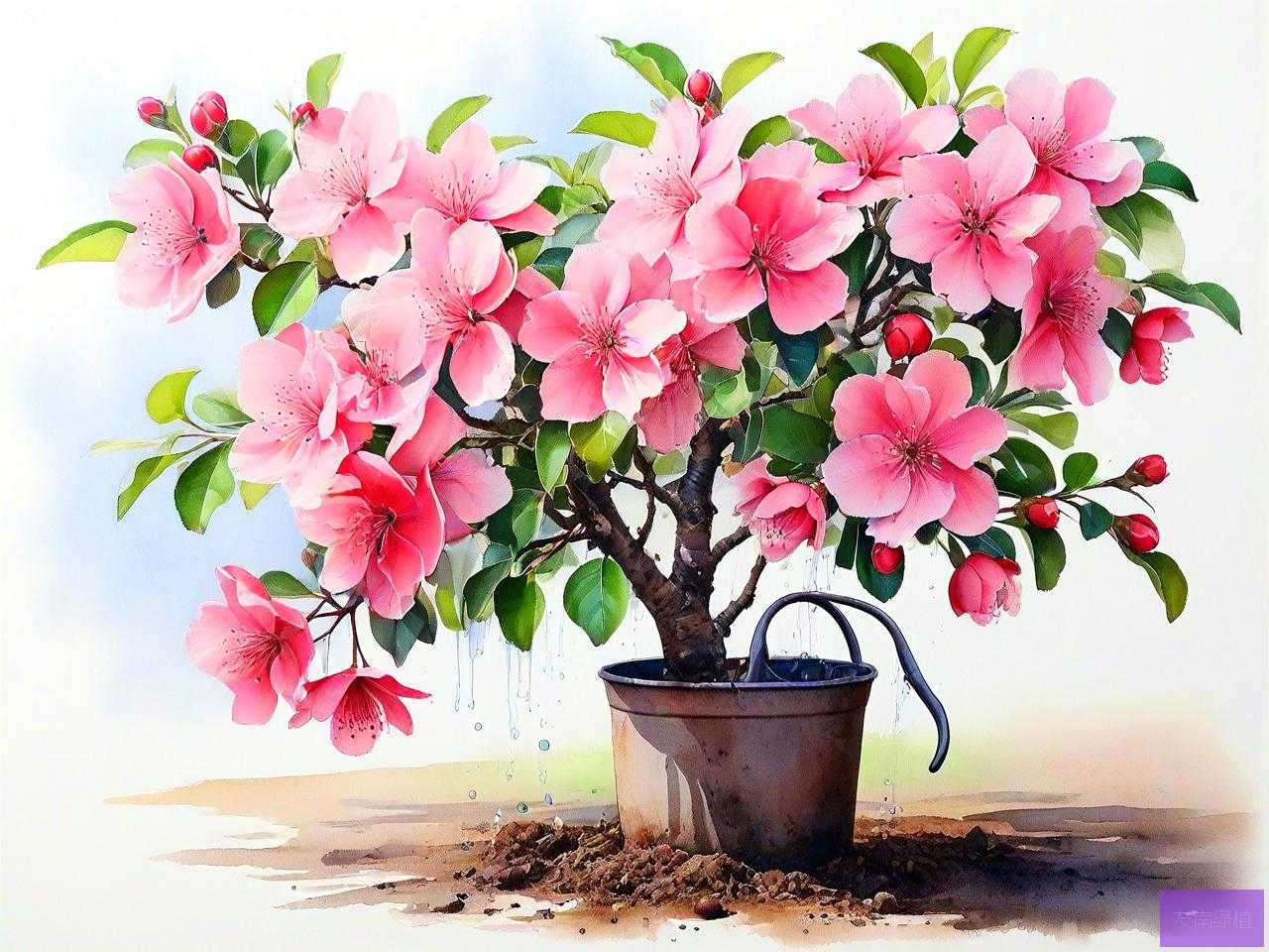 海棠花怎么养护与浇水