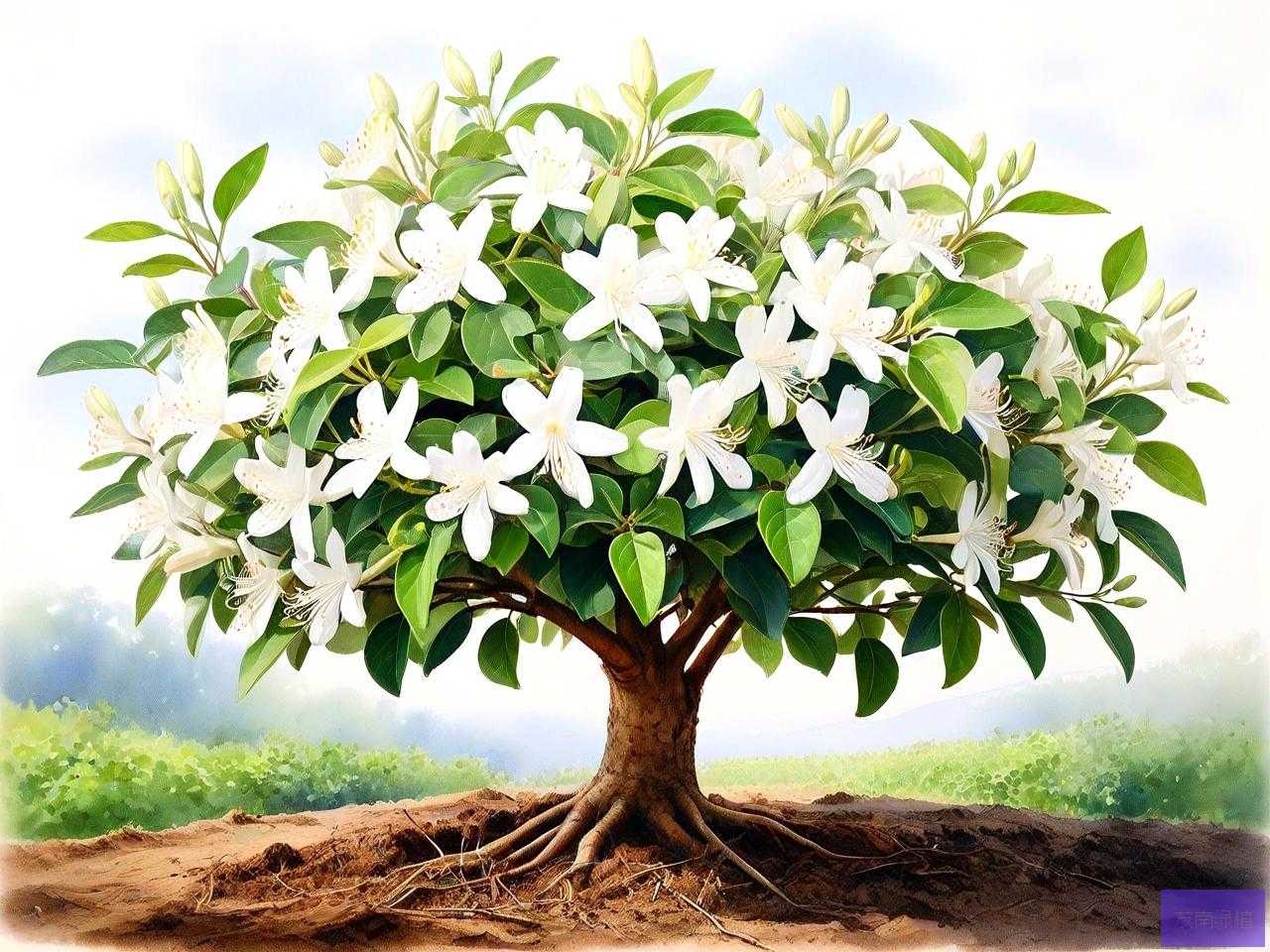 四季开花金银花树树苗