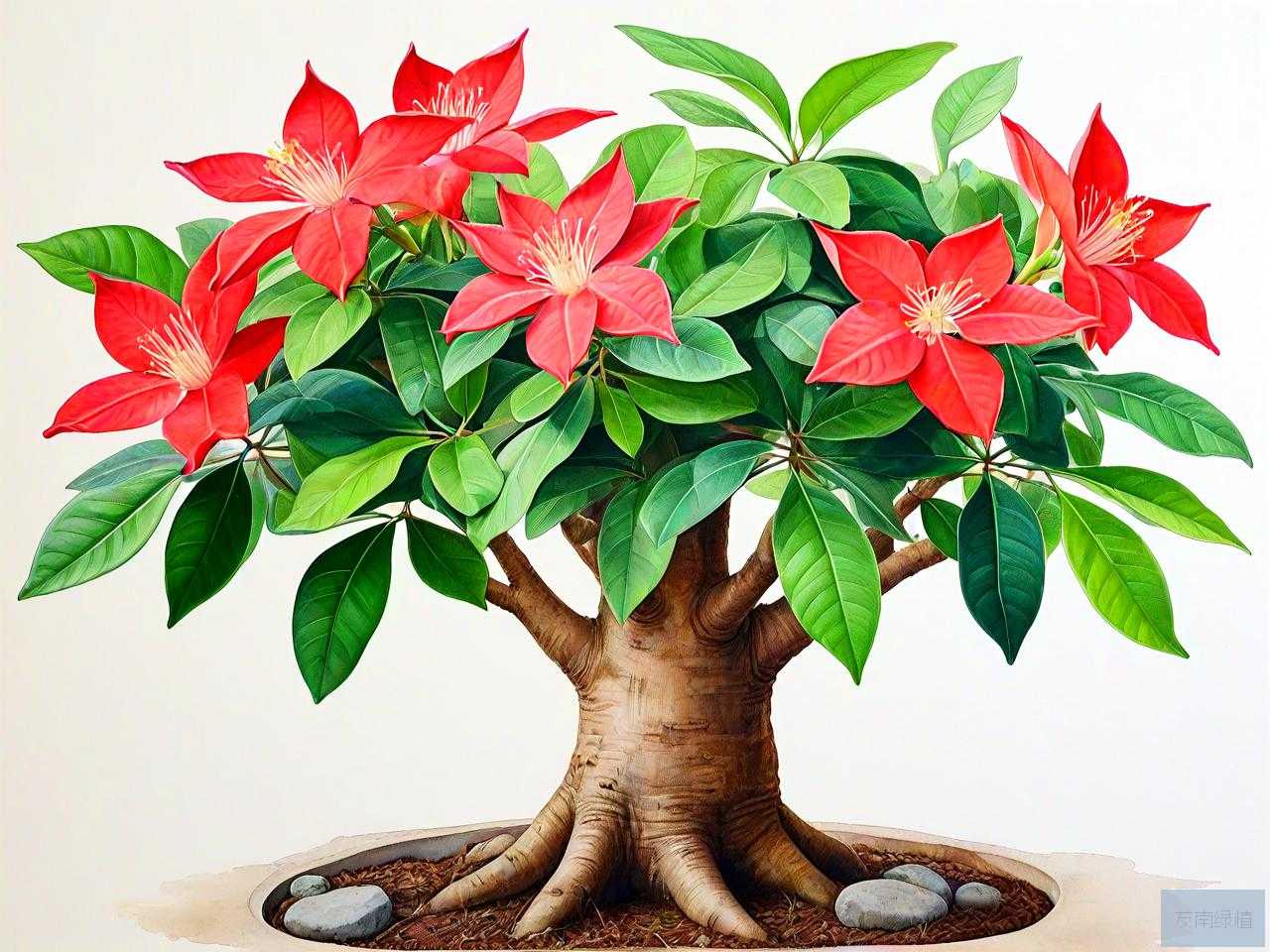 发财树开花是什么原因