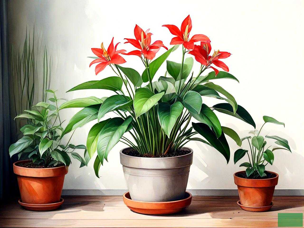 适合家里养的中型植物