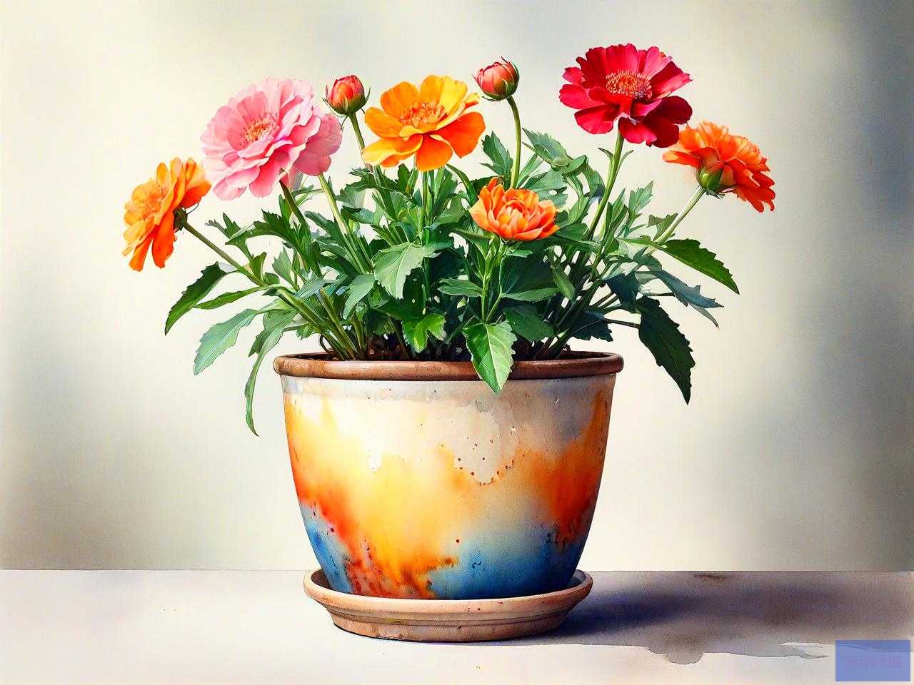 高腰花盆适合种什么花