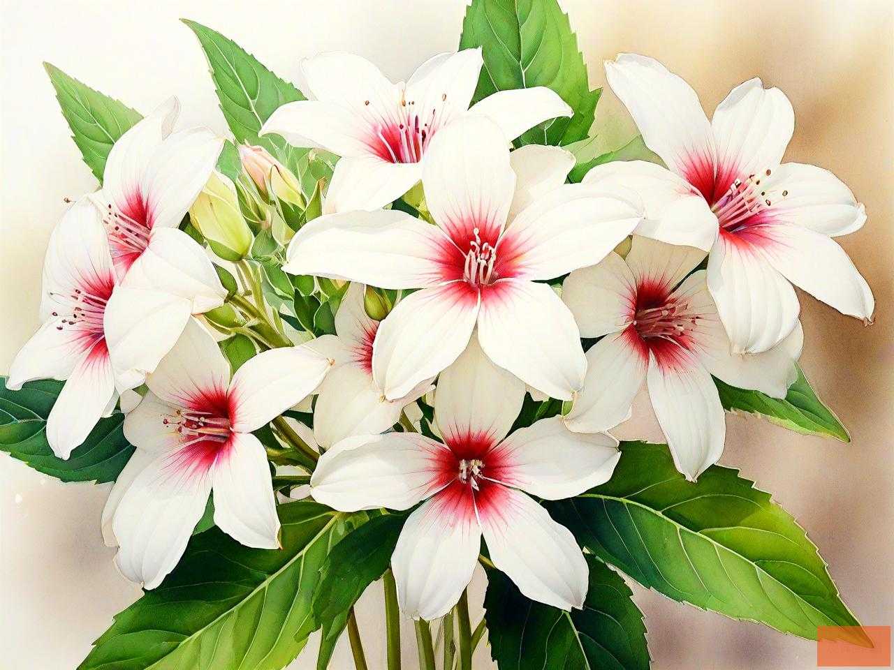 芝麻的花是什么样子的