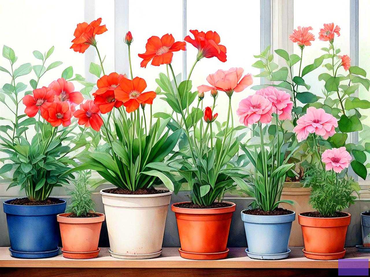 十种适合在室内养的花