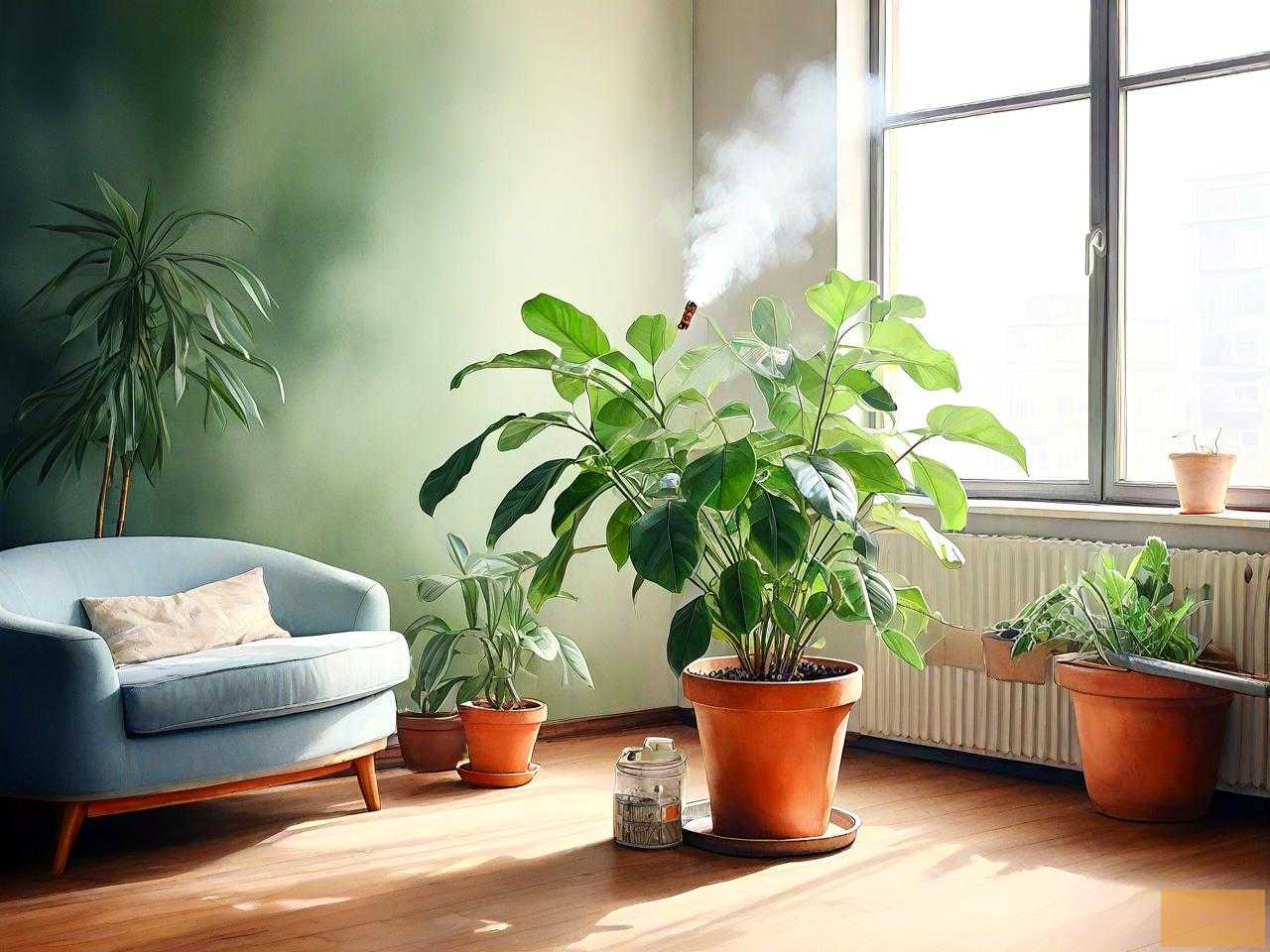 净化二手烟的室内植物