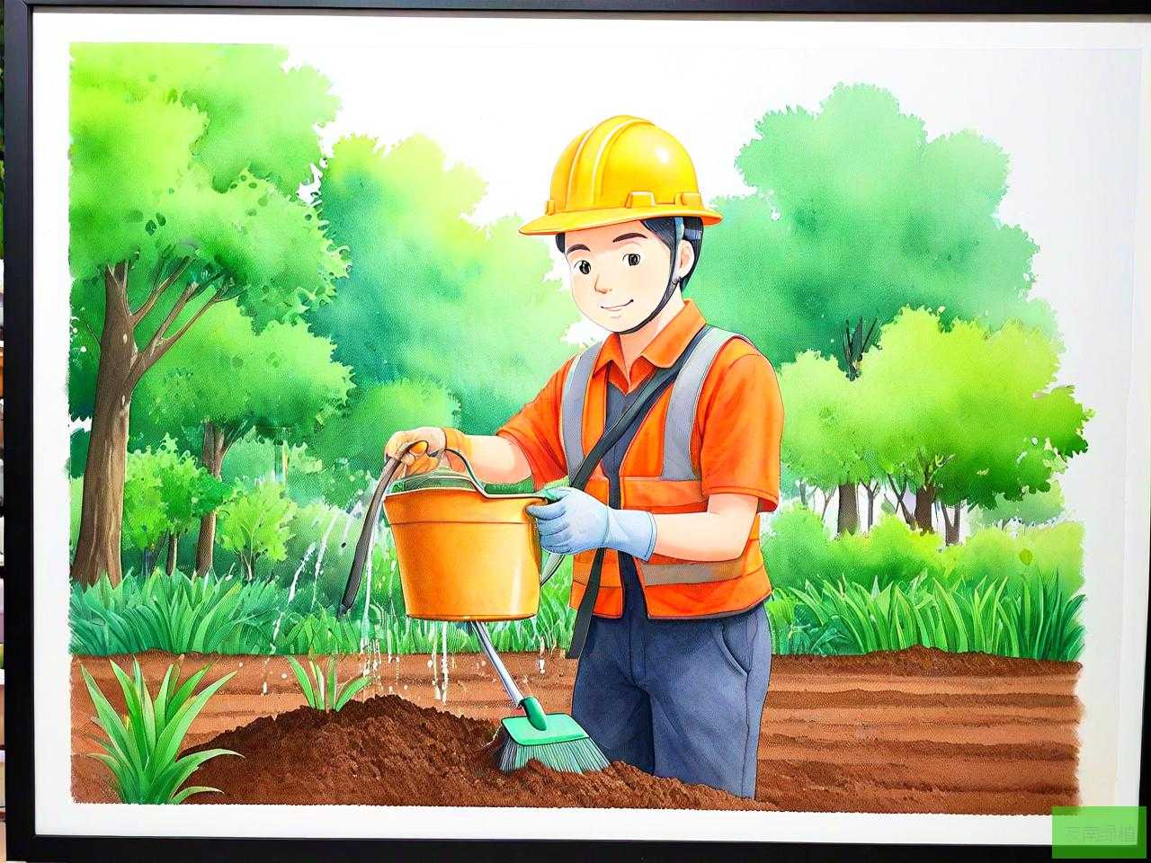 绿化工人多少钱一个月