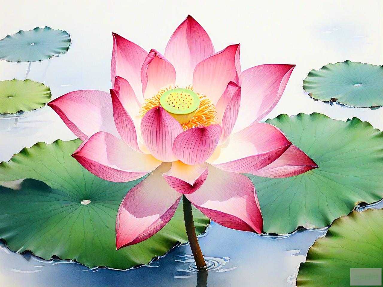 莲花的特点和象征意义