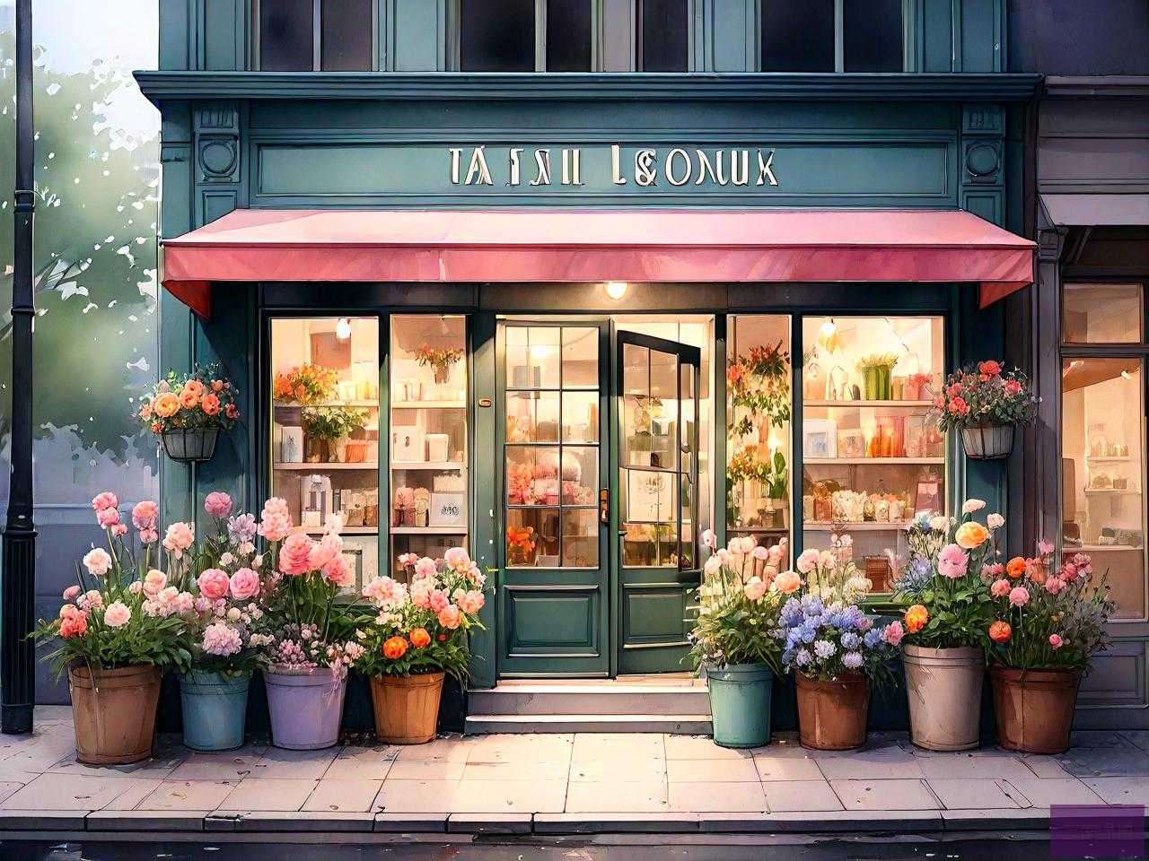 独特的花店名字四个字