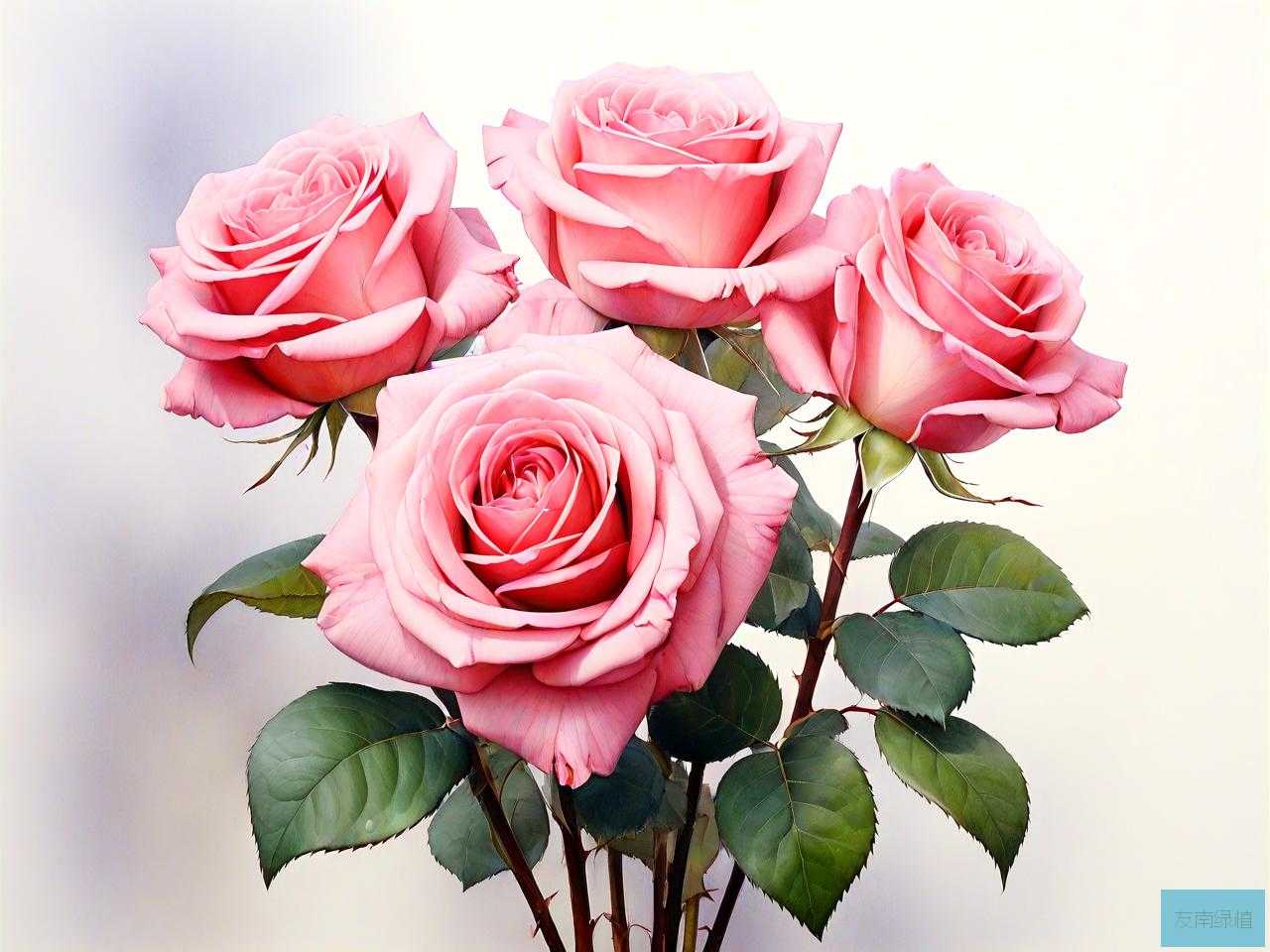 十八朵粉玫瑰花的花语