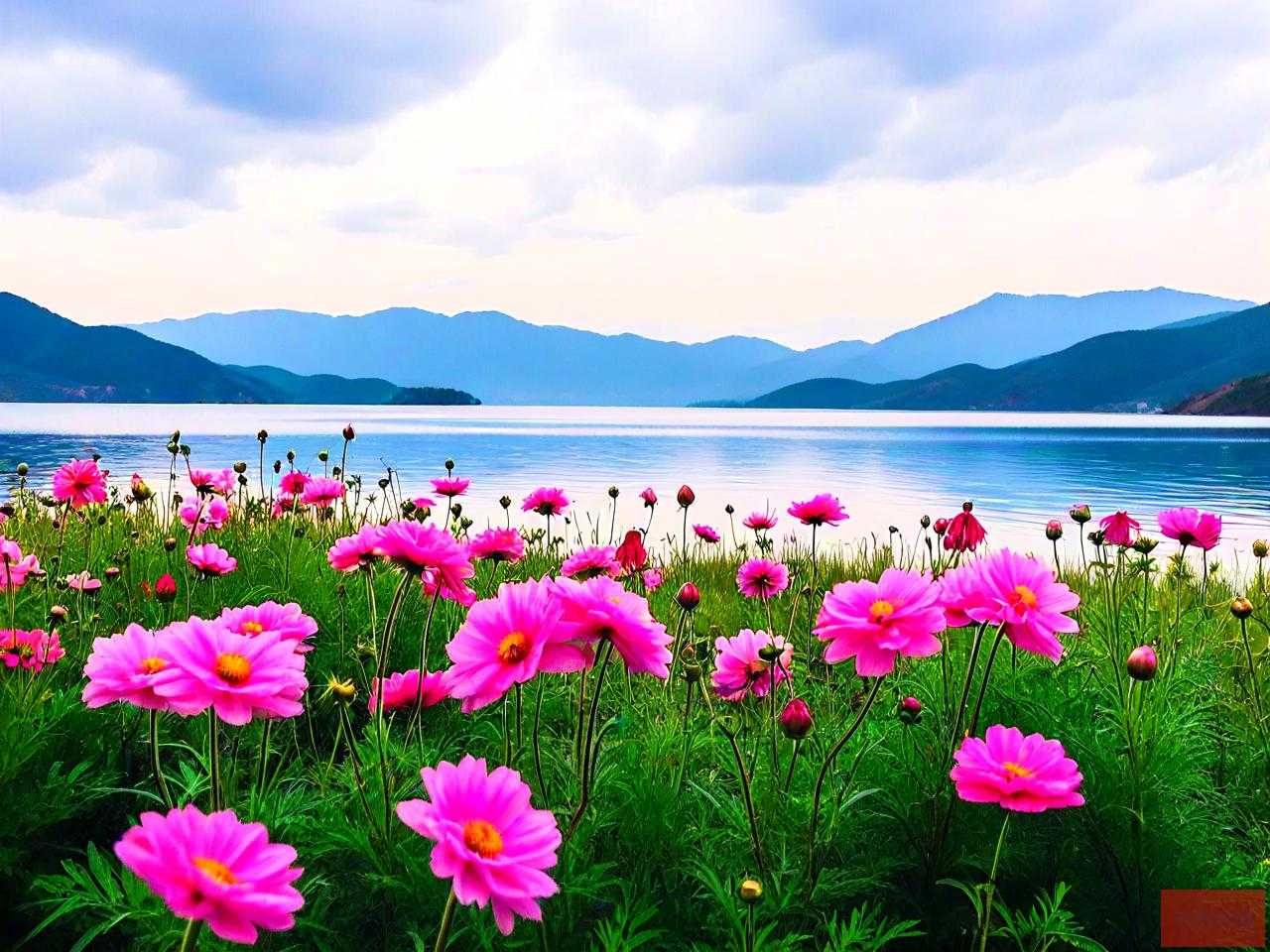 泸沽湖里开的花是什么花