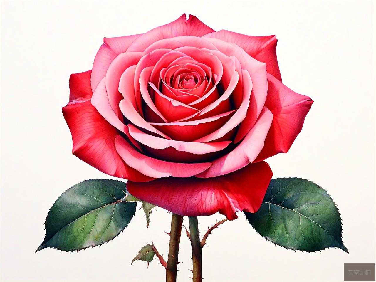 玫瑰花的形状颜色特点