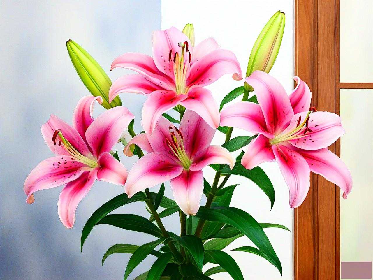 百合花可以种在室内吗