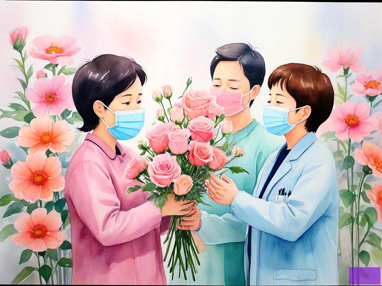 医院可以送花给病人吗