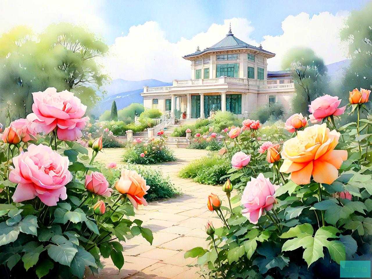 曼陀山庄种满了什么花