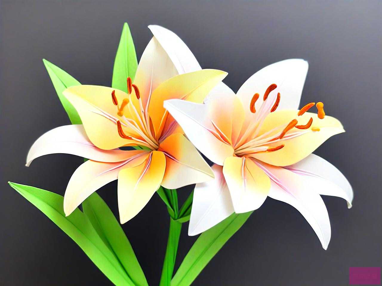 怎么折百合花简单又好看