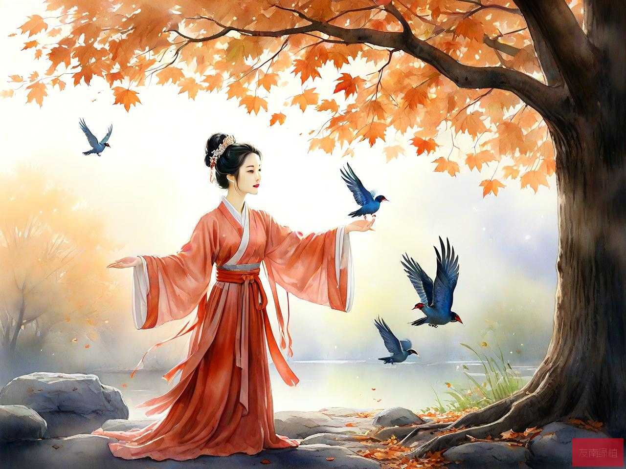 梧桐树下凤求凰请新娘
