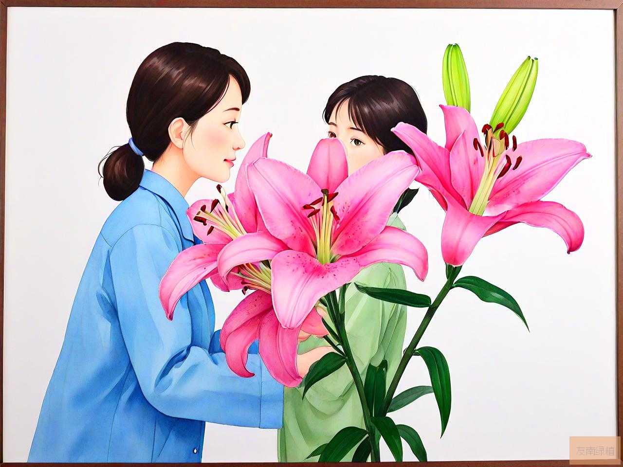 看病人可以送百合花吗