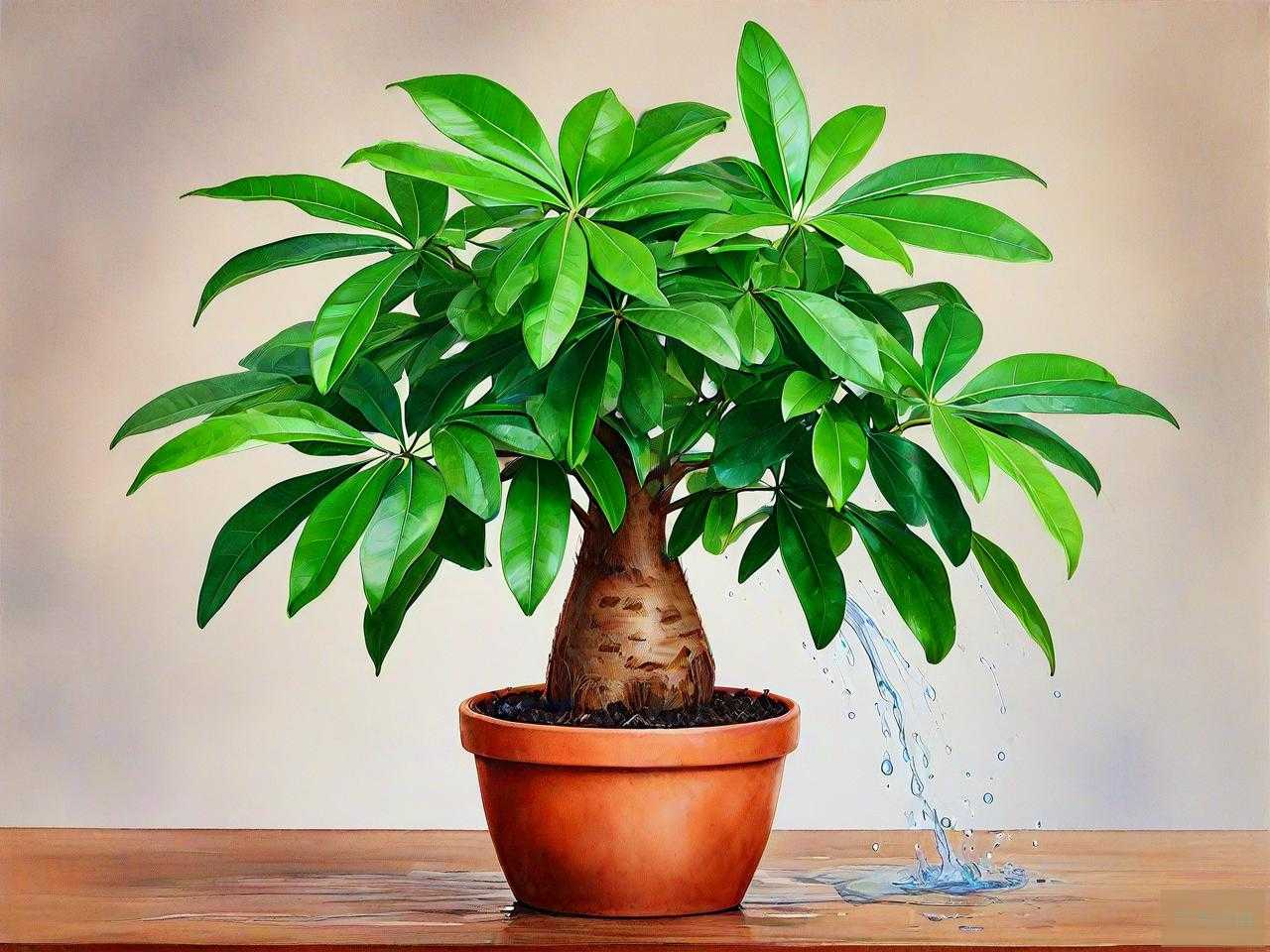 发财树怎样养护和浇水
